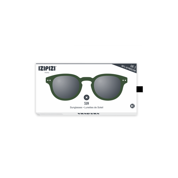 SUN LETMESEE #C Green Crystal Soft Grey Lense
