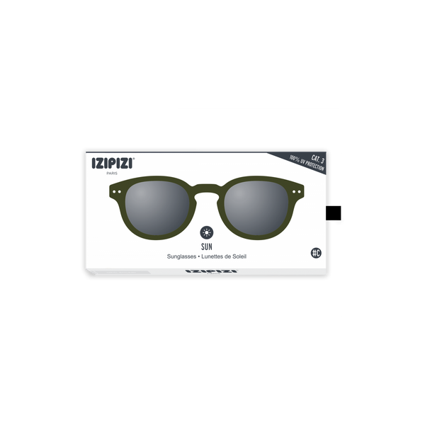 SUN LETMESEE #C Kaki Green lenses