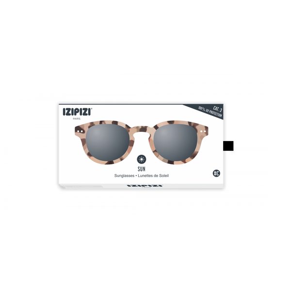 SUN LETMESEE #C Light Tortoise Soft Grey Lenses