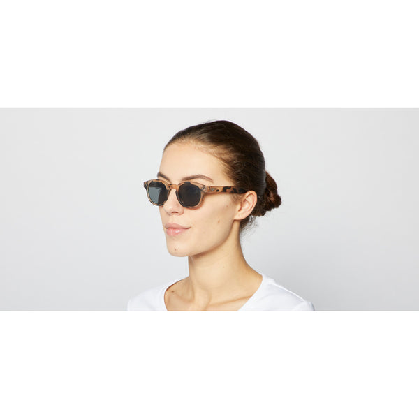 SUN LETMESEE #C Light Tortoise Soft Grey Lenses