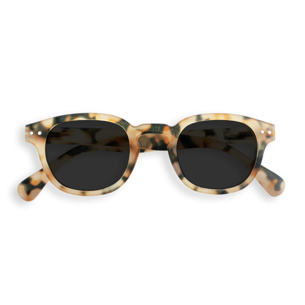 SUN LETMESEE #C Light Tortoise Soft Grey Lenses