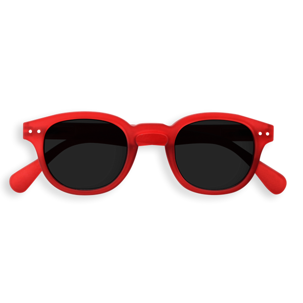 SUN LETMESEE #C Red Crystal Soft Grey Lenses