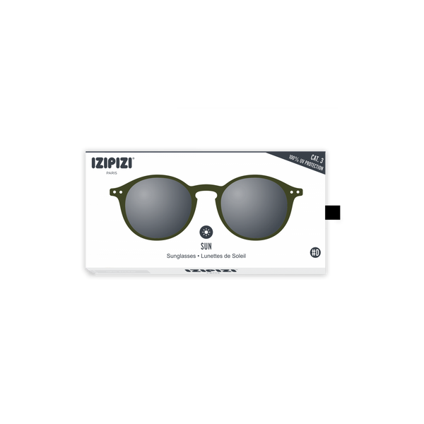 SUN LETMESEE #D Kaki Grey lenses