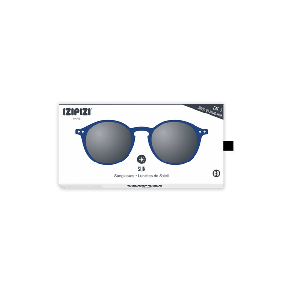 SUN LETMESEE #D Navy Blue Soft Grey Lenses