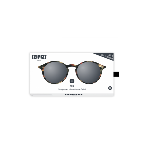 SUN LETMESEE #D Tortoise Soft Grey Lenses
