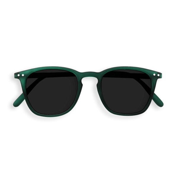 SUN LETMESEE #E Green Crystal Soft Grey Lenses