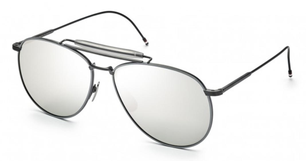 Thom Browne TB-015-LTD-BLK-GRY-62 – Eyeconik